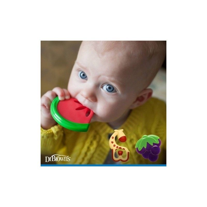 Dr Brown's Teether Baby - Dr Browns Gigitan Bayi Pereda Tumbuh Gigi