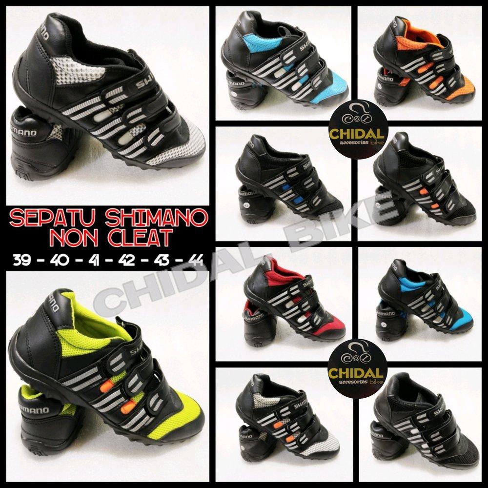  Sepatu  Shimano Local Non Cleat Sepatu  Olahraga Sepeda  