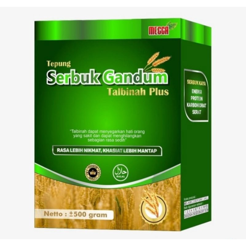 

Tepung gandum talbinah plus Mecca Bubur untuk asam lambung tepung gandum talbinah Mecca SHERIN plus 500 gr atasi gerd maag kronis