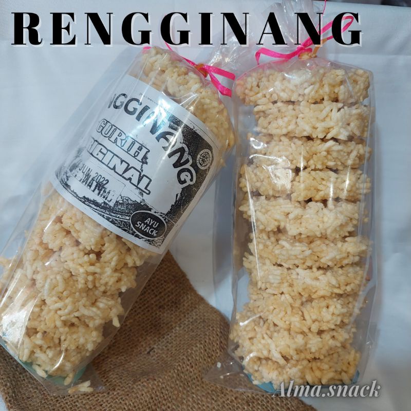 RENGGINANG TERASI HOME MADE ORIGINAL / SNACK KILOAN MURAH