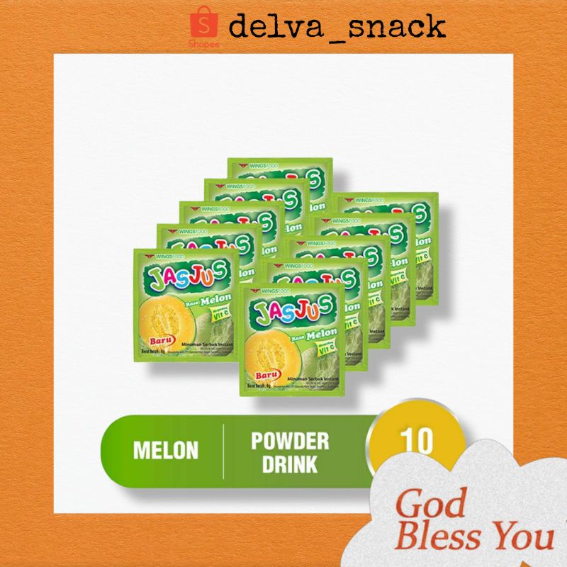 

Serbuk Jasjus Rasa Melon 10 pcs