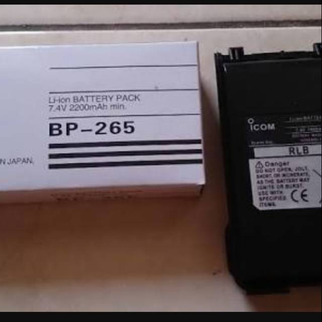 BATERAI HT ICOM V80 BP265 MURAH