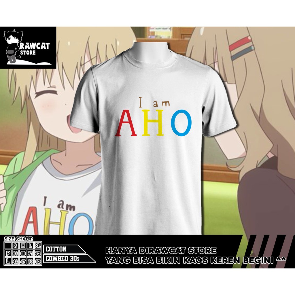 kaos anime yuru yuri i am aho