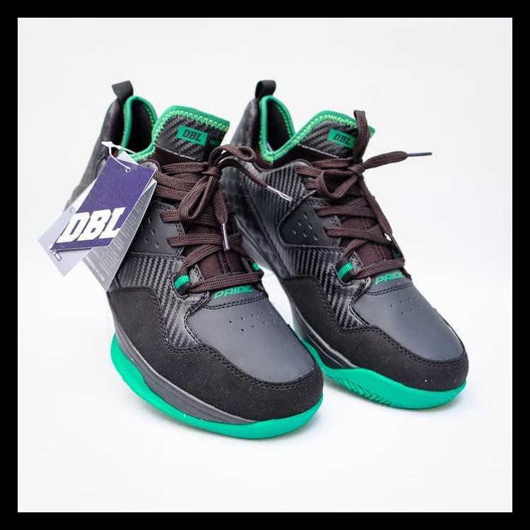 100%TERLARIS DBL ARDILES PRIDE 2 / PRIDE2 SEPATU OLAHRAGA BASKET ORIGINAL 100% - HITAM MERAH, 39