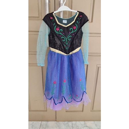 Dress anak. Dress frozen ana. preloved