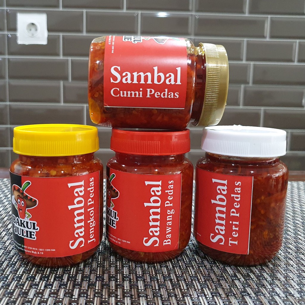 

Paket HEMAT 4 SAMBAL (Cumi,Jengkol,Bawang,Teri)