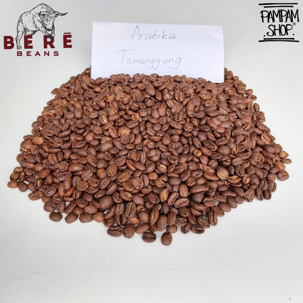 Kopi Arabika Temanggung Jawa Tengah Indonesia 250 GRAM Biji Bubuk Coffee Beans Bean Arabica Giling