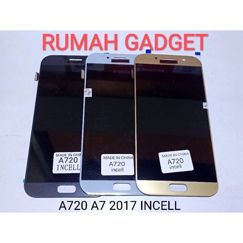 LCD SAMSUNG A720 A7 2017 FULLSET TOUCHSCREEN INCELL
