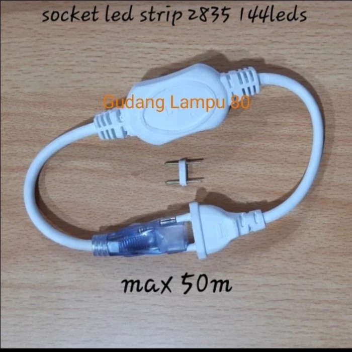 Socket LED strip 2835 permeter 2 pin max 50meter