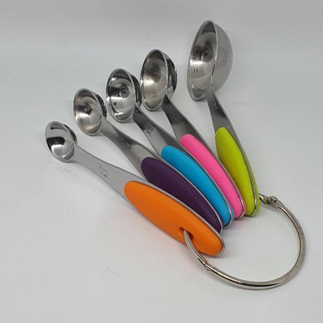 Stainless measuring cups and spoons set 10s / sendok takar