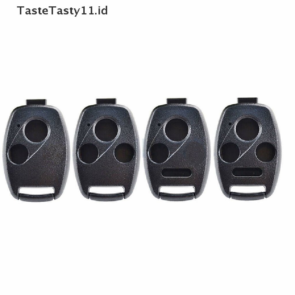 Tastetasty Case Remote Kunci Mobil 2 / 3 / 4 Tombol Pengganti Untuk Accord Civic CR-V