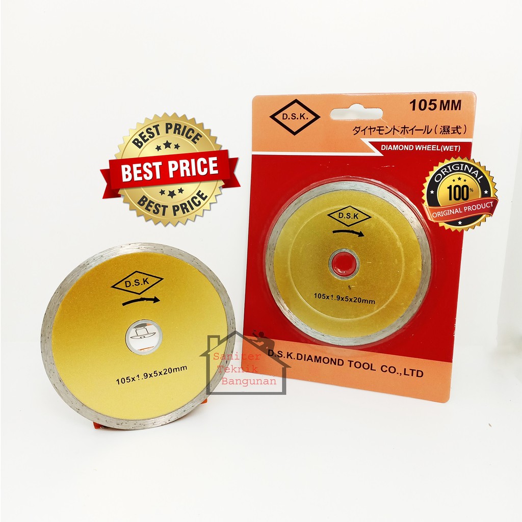 MATA POTONG KERAMIK DSK 4&quot; INCH 105 MM-ALAT POTONG KERAMIK-DIAMOND TOOL