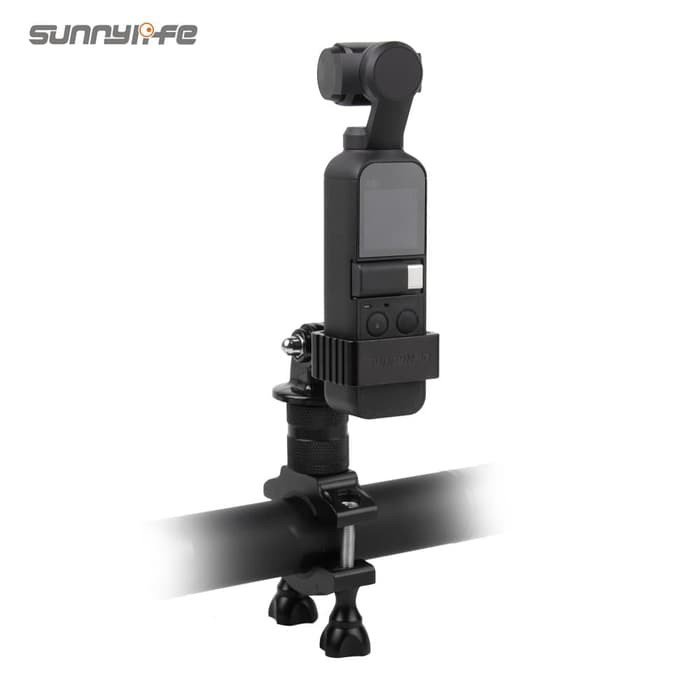 Sunnylife Aluminum Adapter Bicycle Bracket Clamp for Dji Osmo Pocket