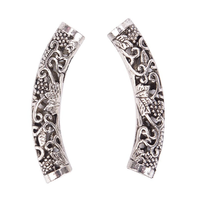 # Kaos T-Shirt Wanita Lengan Pendek Motif Print #Manik-manik Viking Tibet Warna Silver Untuk Rambut Gimbal