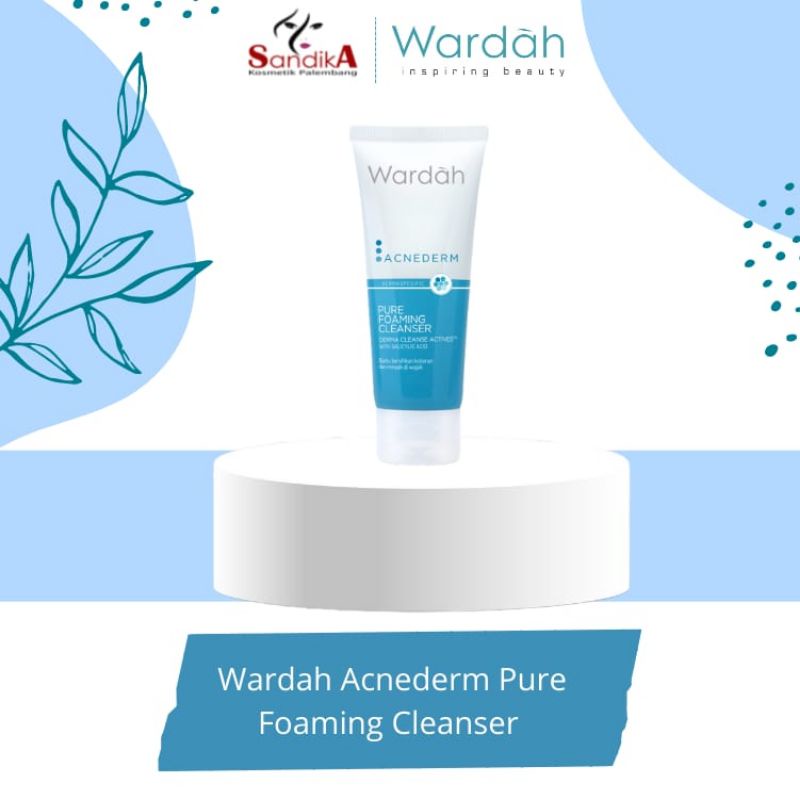 Wardah Acnederm Pure Foaming Cleanser