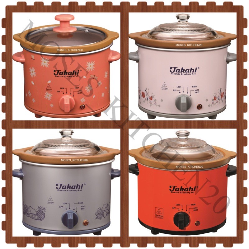 TAKAHI SLOW COOKER ORIGINAL FOR MPASI 0,7L/1,2L/2,5L/3,5L/SLOW COOKER MPASI/PERALATAN MPASI/TAKAHI S