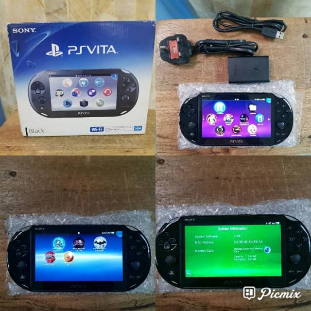 PS VITA SLIM PCH-2006 CFW HENKAKU SECOND PLUS MEMORY 32GB.