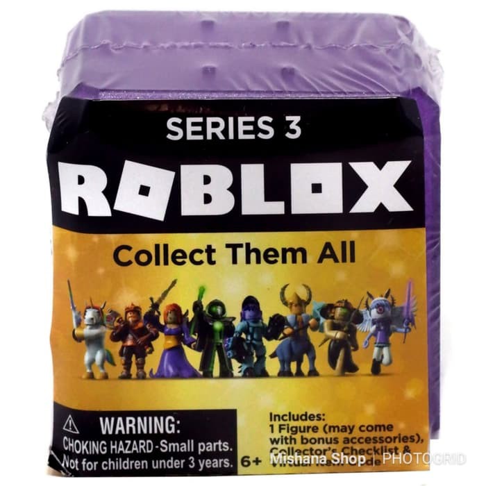 Roblox Action Figure Surprise Mystery Box Purple Blind Bag - jual roblox ultimate collector set 24 pc terbaru satuan figure