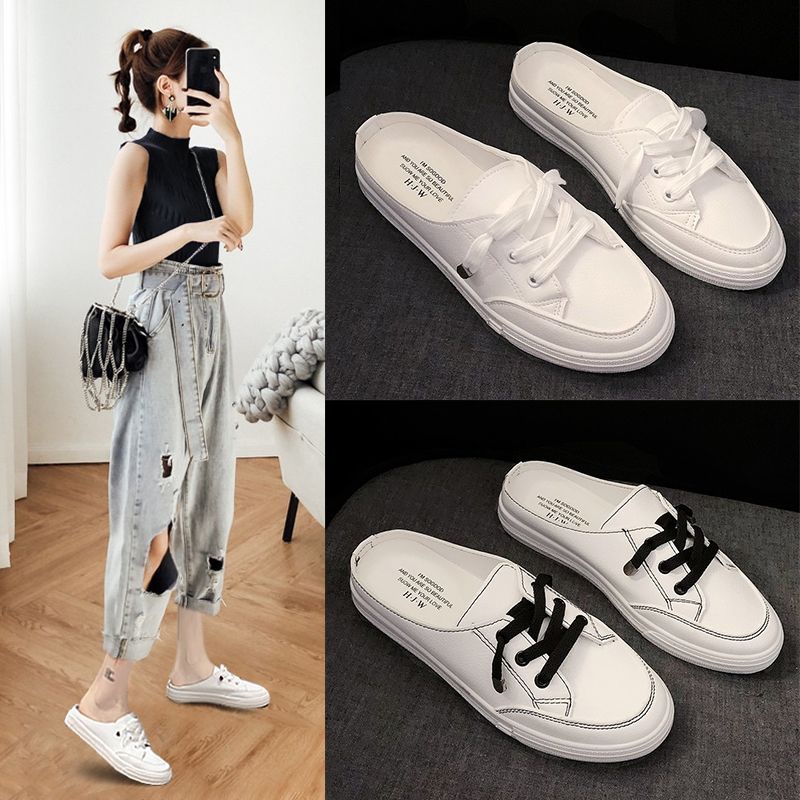 NFT108 - Sepatu Half Sneaker Fashion Wanita Import