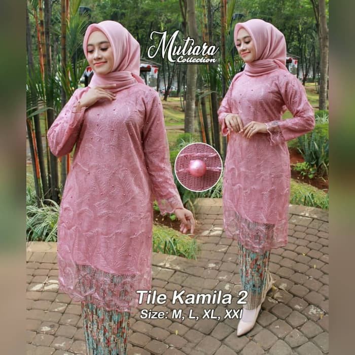 set kebaya kamila 2 berkualitas