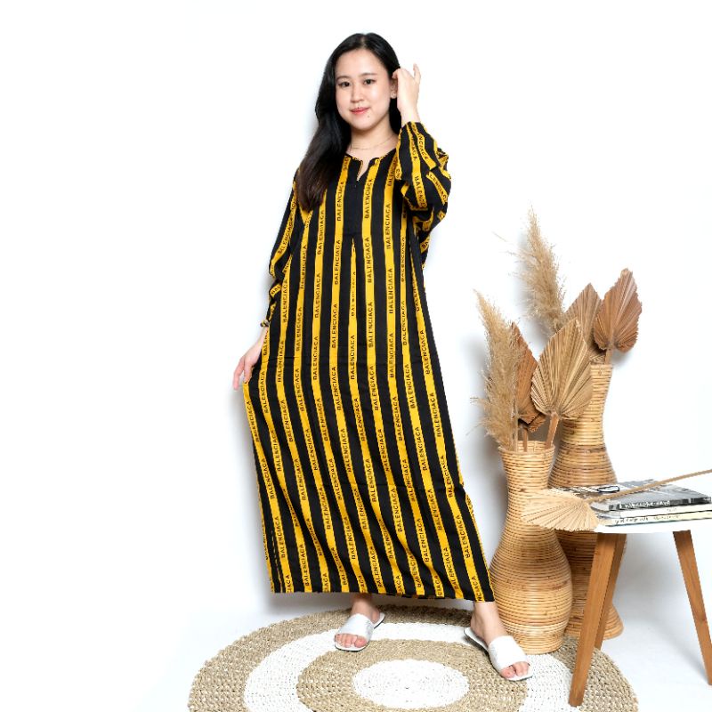 Daster habel busui lengan panjang gamis merk Verell-21