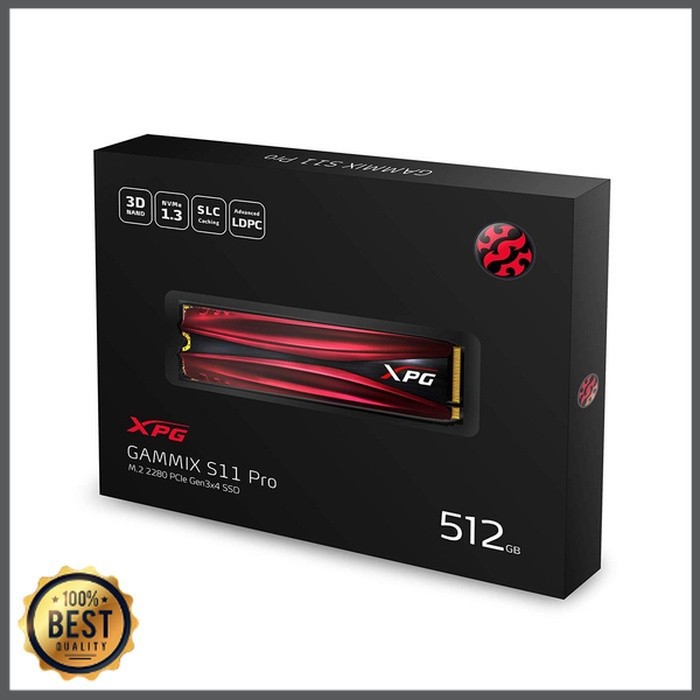 SSD ADATA XPG GAMMIX S11 PRO 512GB M.2 NVMe MANTUL GAN