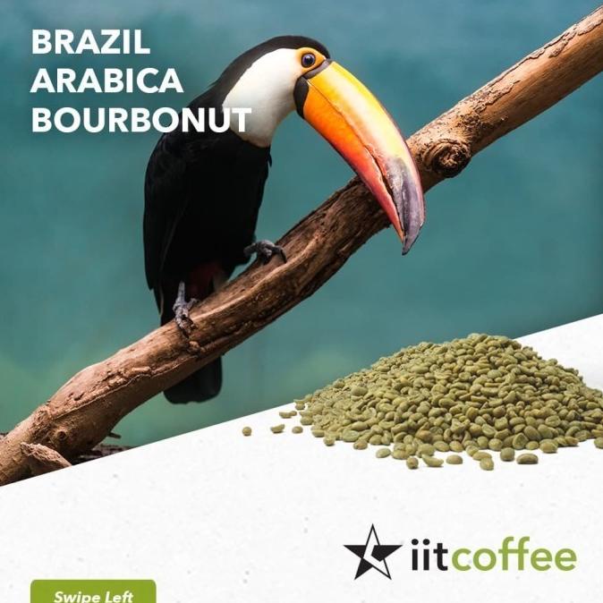 

Arabica Green Beans - Brazil Bourbonut Natural - 10Kg (Grosir)