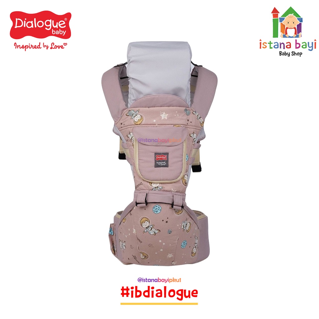 Dialogue Baby Hipseat Airflow 7in1 Astro Series DGG4257 - gendongan bayi
