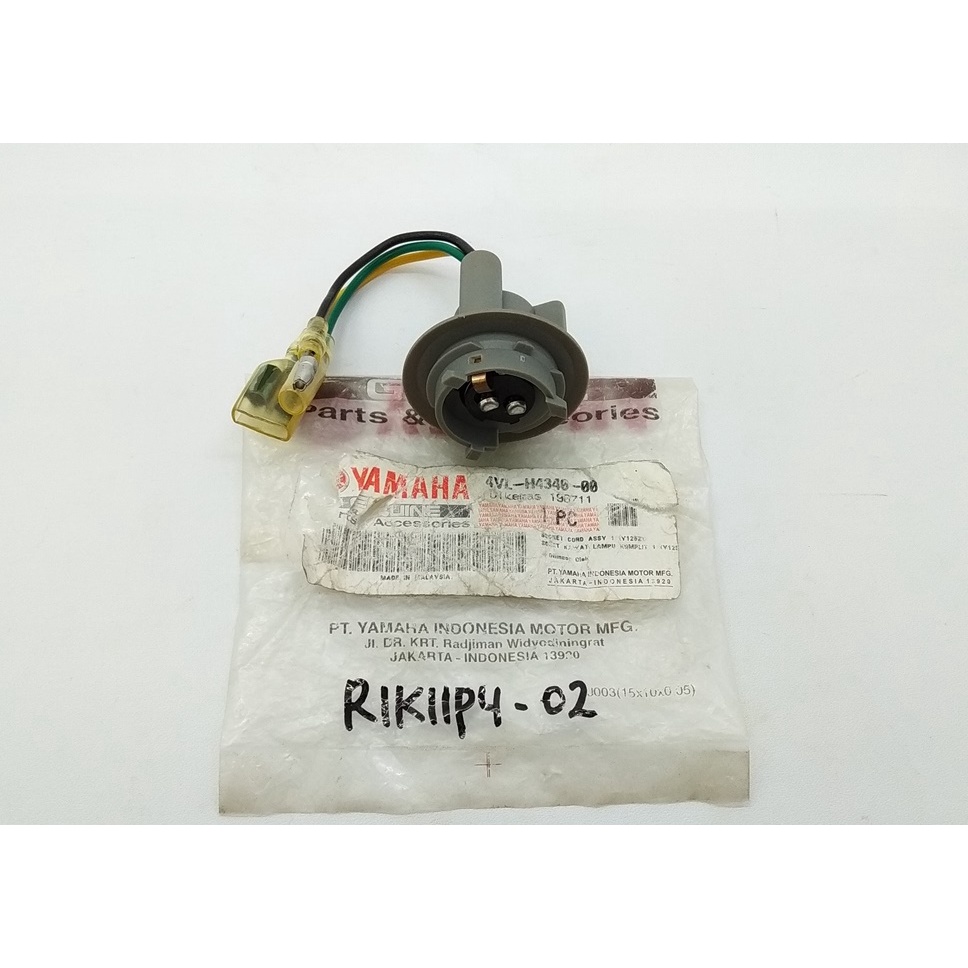 Head Lamp Socket Soket Lampu Depan Yamaha 125Z Original 4VL-H4346-00