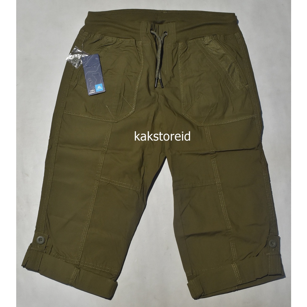 Celana Panjang 7/8 Wanita CRATER Reguler Fit Olive DSQ 17 ORIGINAL