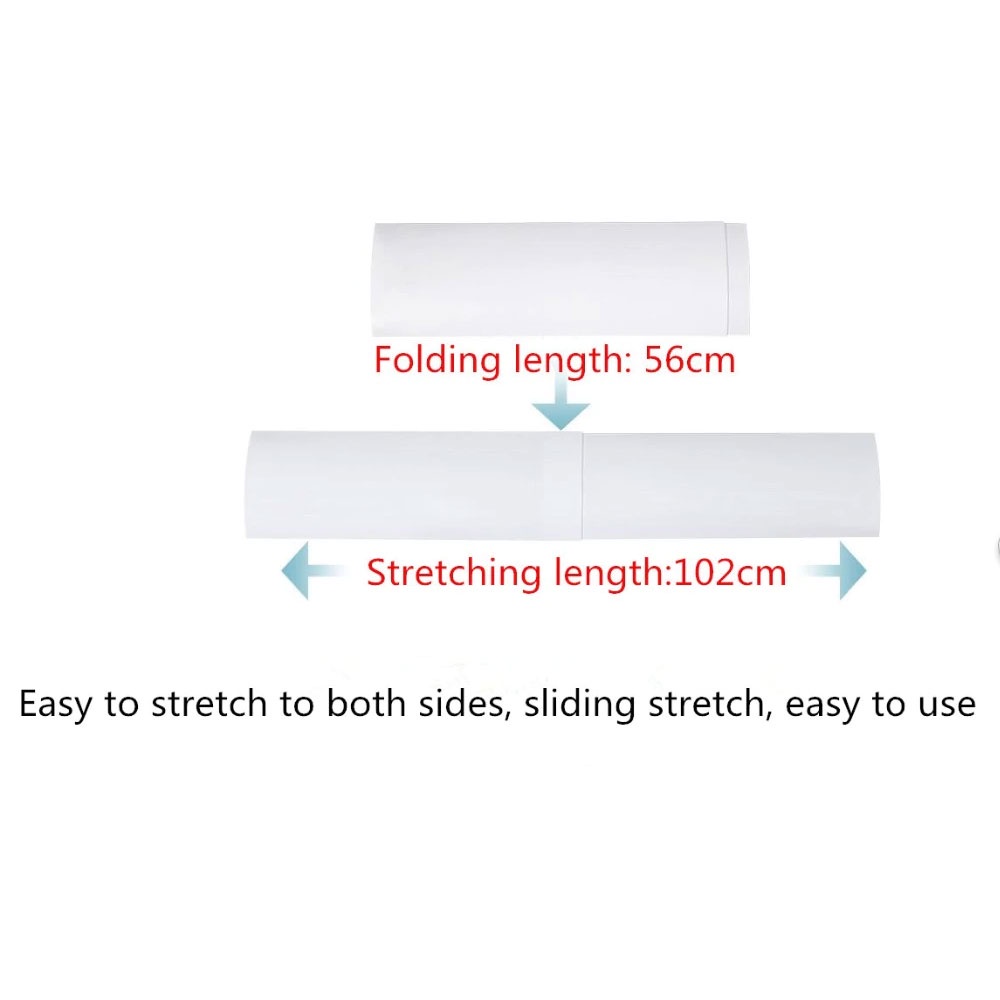 Cover Angin AC Adjustable Windshield Deflector 56 x 18 cm