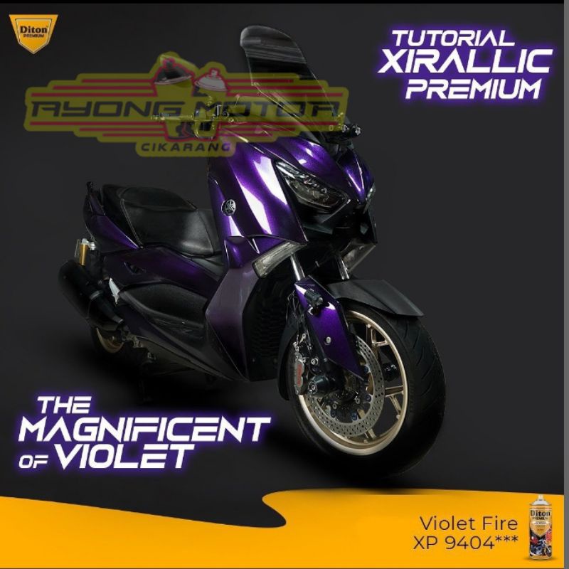 Diton Premium Xirallic XP9404*** Violet Fire