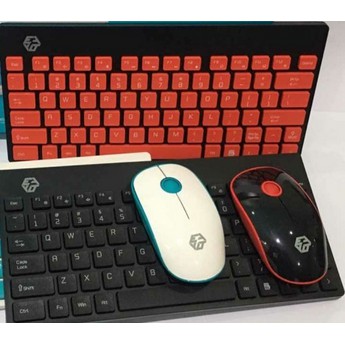 PAKET COMBO WIRELESS KEYBOARD MOUSE EYOTA G1500 SUPER SILENT