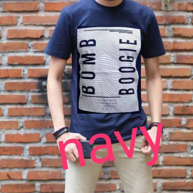  Baju  Kaos  BoomBogie Pria  Alsi Original  Bandung Shopee 