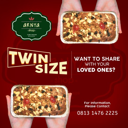 

English Fruit Cake TWIN Size