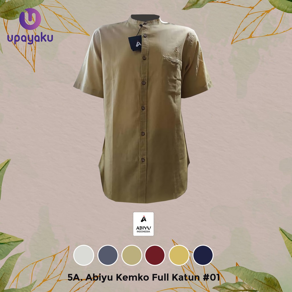 Baju Muslim Abiyu - 5A. Kemko Full Katun 01