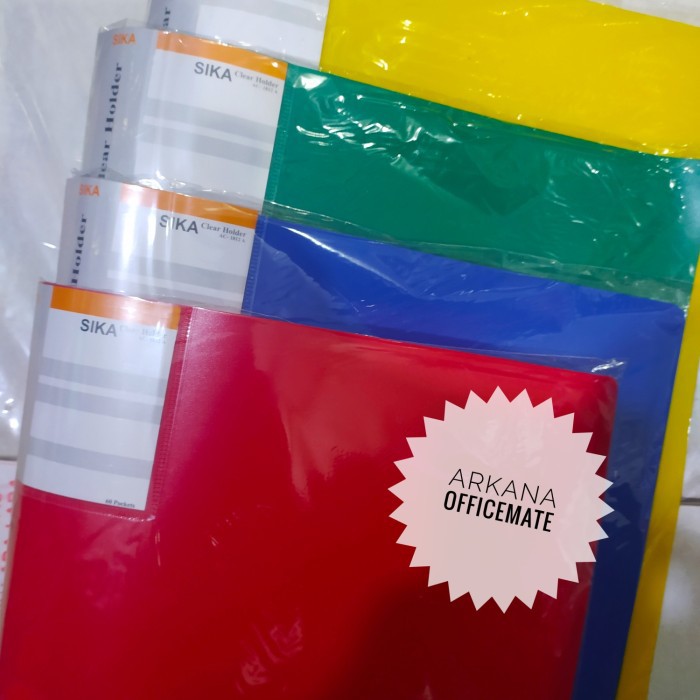 

Clear Holder Folio 60 Pockets PROMO MURAH