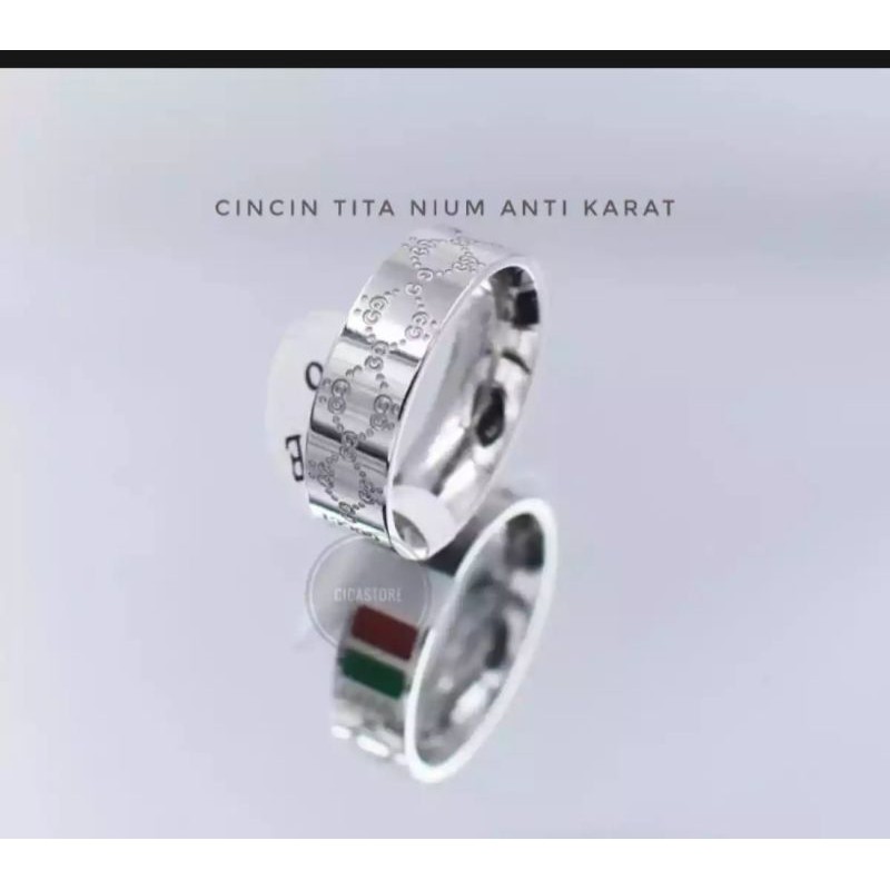 Cincin titanium terbaru/cincin terbaru pria dan wanita