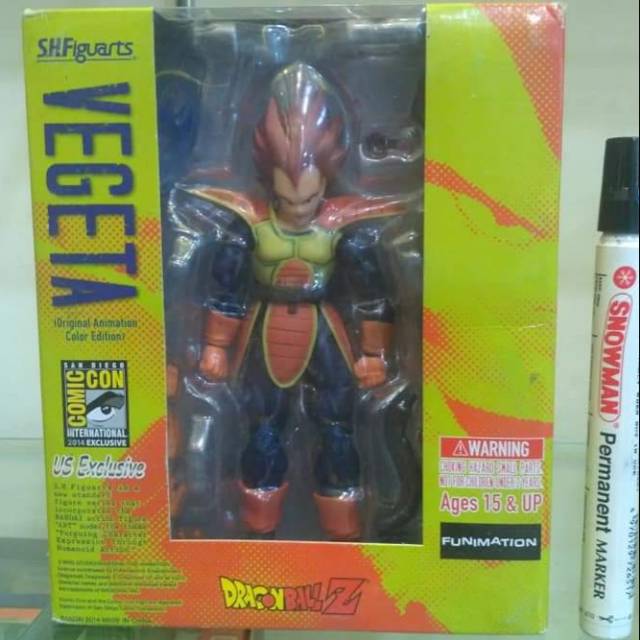 Mainan action figure
SHF Vegeta
Dragonball series
SHFiguarts recast
Tinggi 6inch
Full artikulasi
Det
