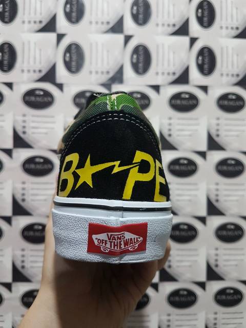 Vans Old Skool x Bape WGM