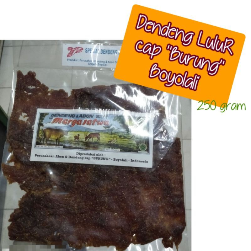 

Dendeng Lulur