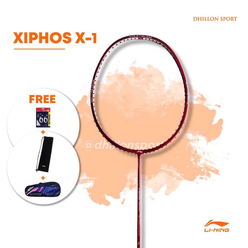 Raket Badminton Lining XIPHOS X-1 ORIGINAL / LI NING XIPHOS X1