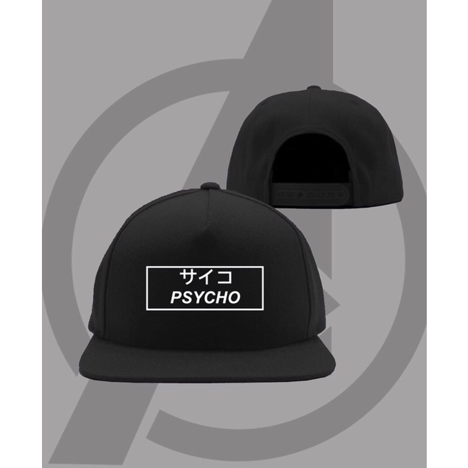 Topi Snapback - Psycho Japanes Japan Kanji