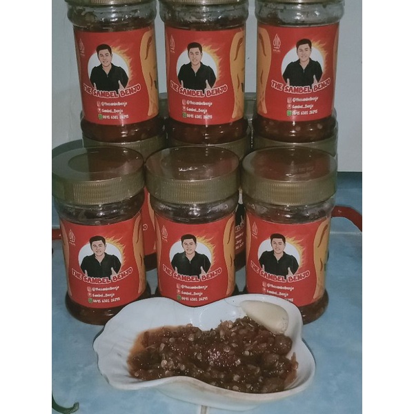 

Sambel Geprek Benjo 150ml Rasa nya Maknyos//Khas singkawang