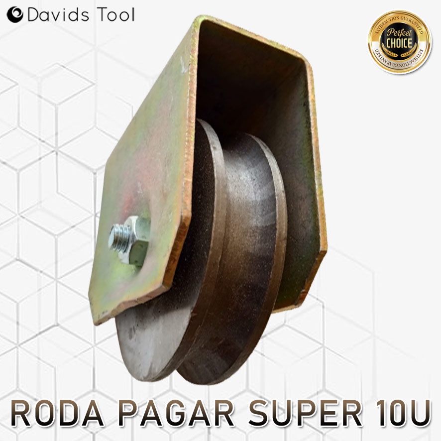 Roda Pagar Besi Gerbang Super 10cm U