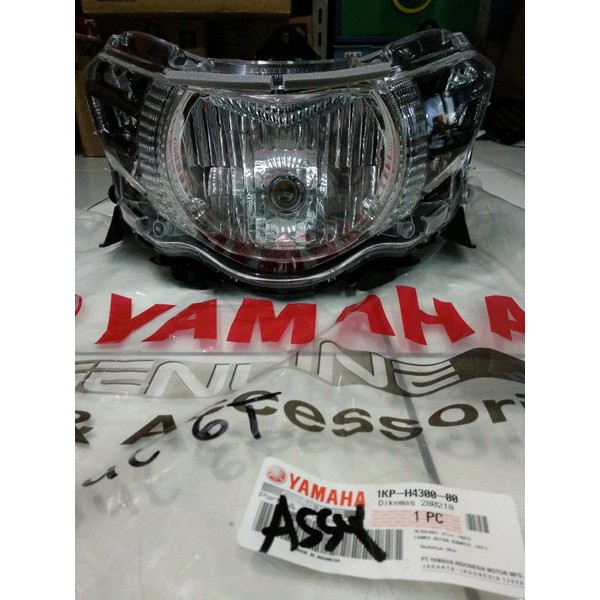 asli Reflektor-Headlamp-Lampu Depan Yamaha Mio Soul GT 110 ASSY Asli