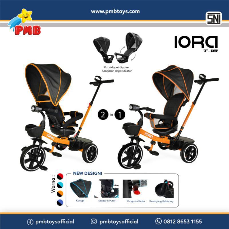 SEPEDA RODA 3 IORA T18