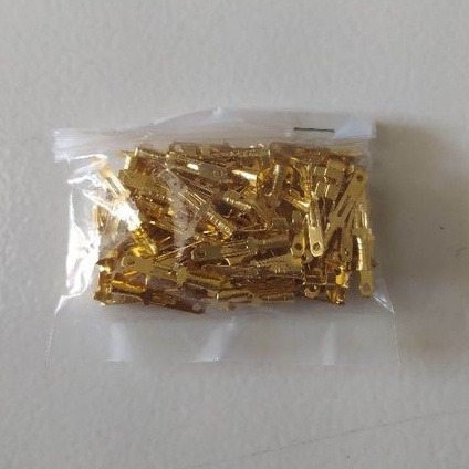 Skun Kabel Terminal Kuningan