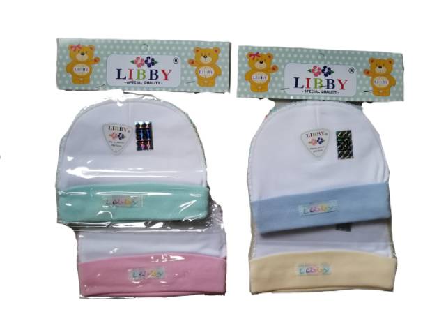 Libby Topi Bulat NB (0-3) / Topi Bulat Bayi