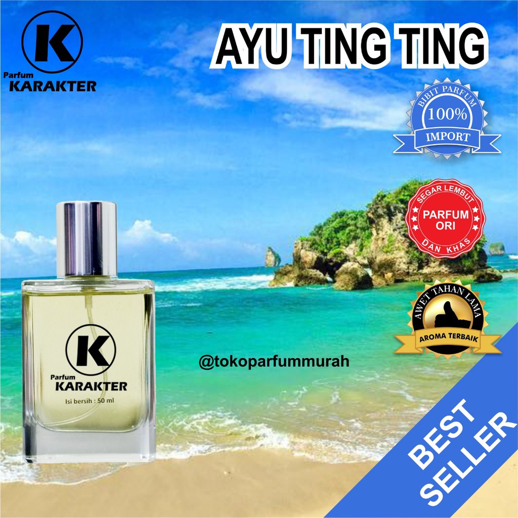 Bisa Cod | Parfum Cewek Ayu Tingting  Bibit Parfum Import Wangi &amp; Tahan Lama  kemasan 30ml